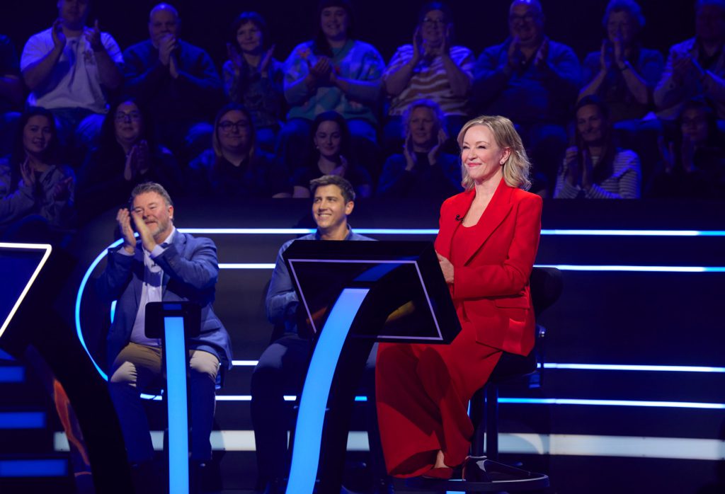 Publicity photo for Millionaire Hot Seat